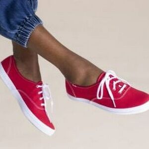 Keds Size 8W NWOT Nautical Coastal Grandma Comfort Casual Fisherman Sneakers